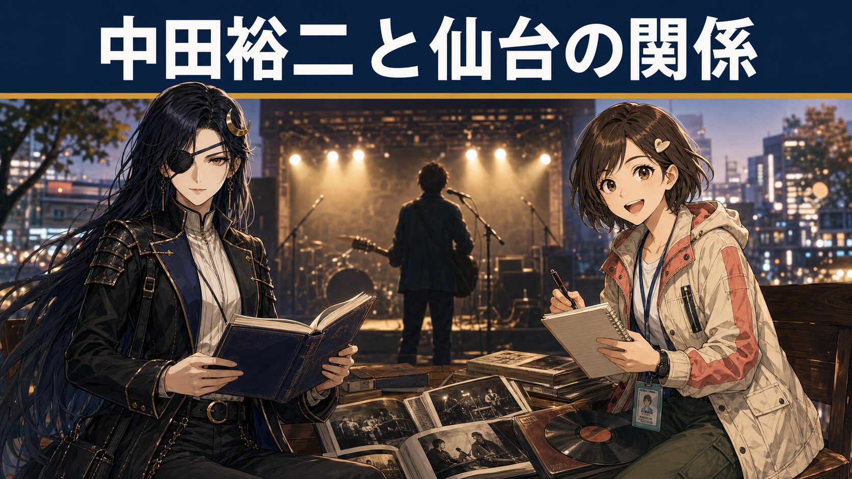 中田裕二と仙台の関係｜椿屋四重奏を結成した音楽活動の原点
