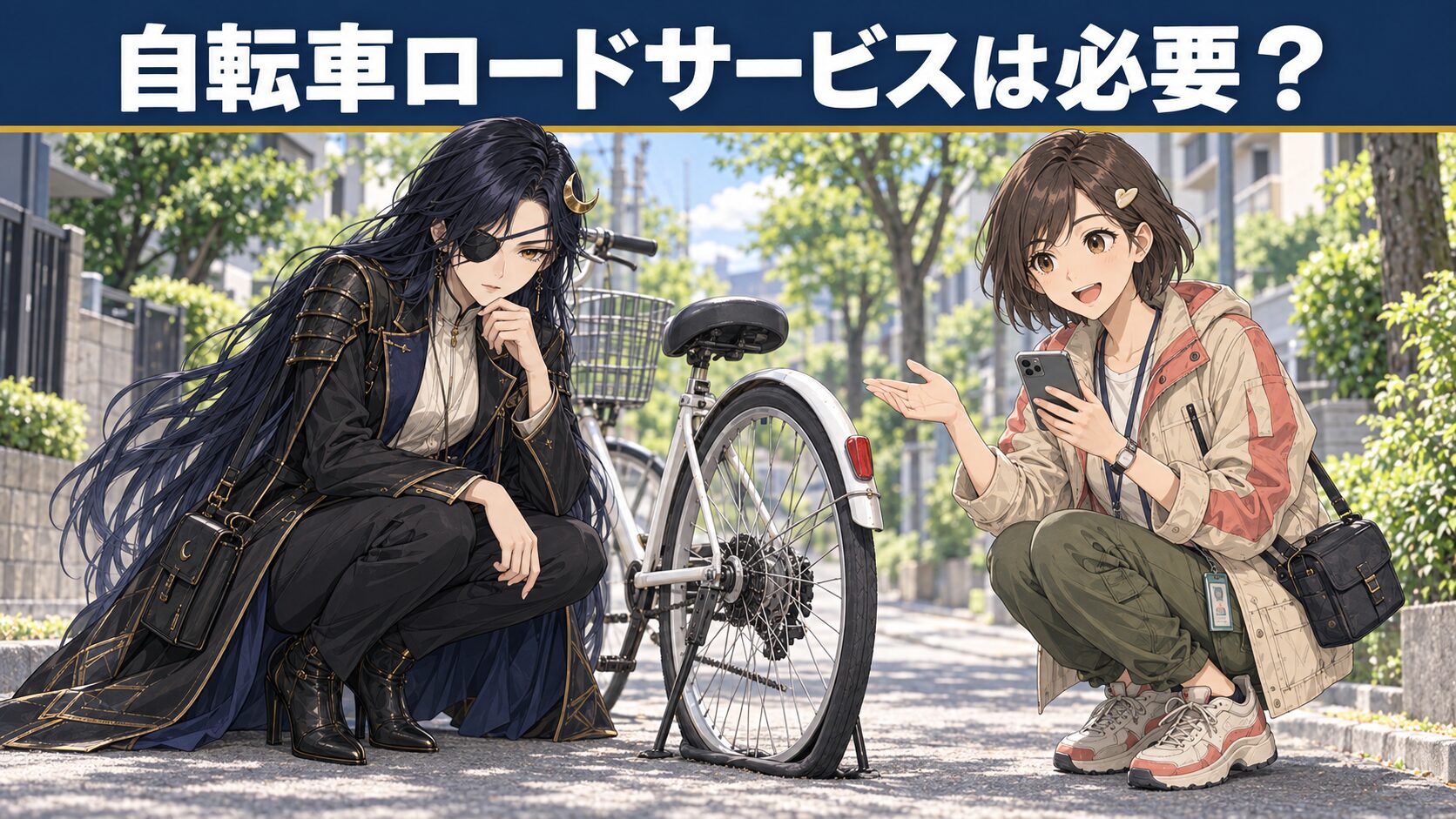 自転車ロードサービスは必要？仙台でパンク・故障したときの対処法