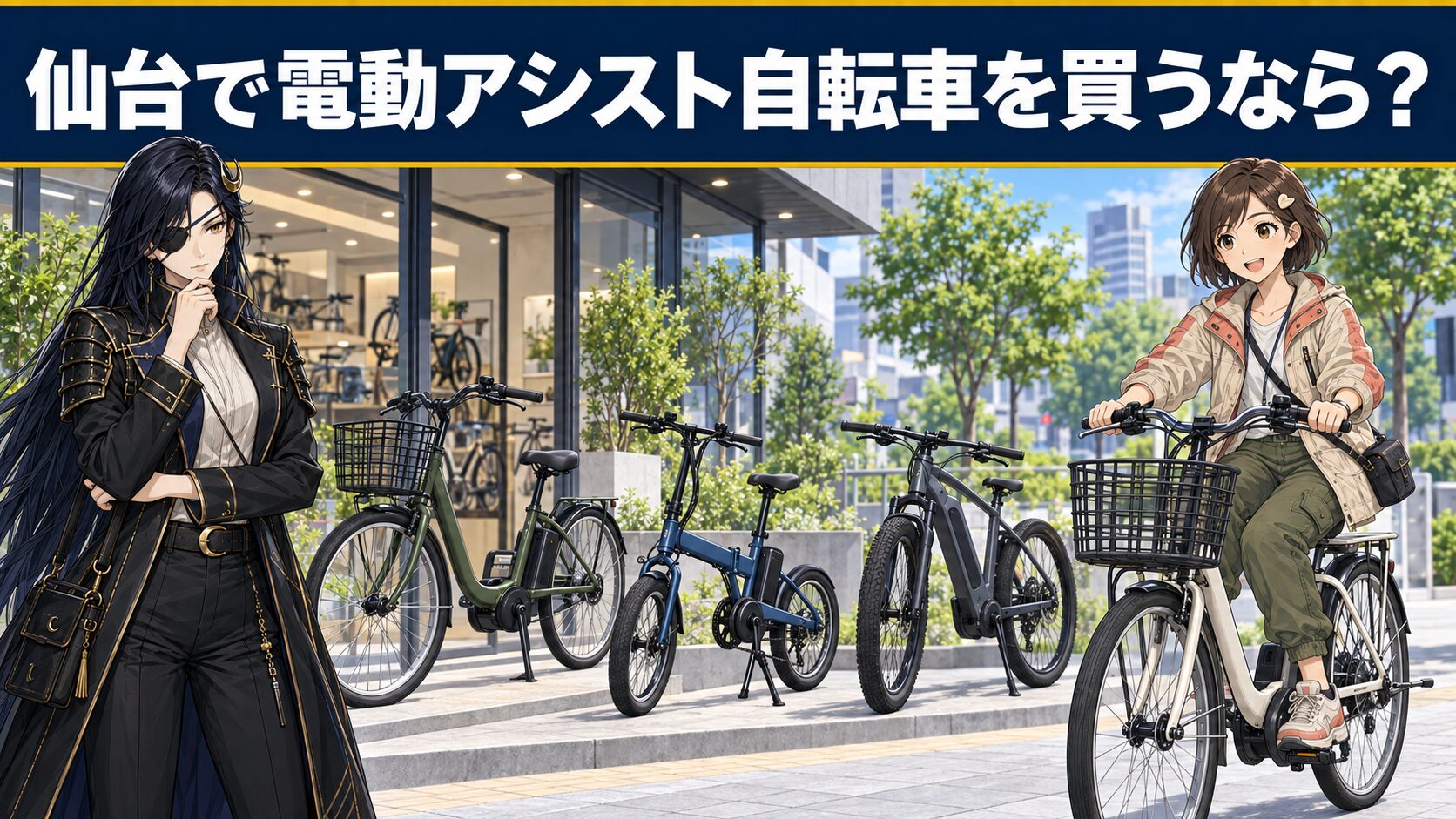 仙台で電動アシスト自転車を買うなら？選び方・試乗できる店・おすすめ通販