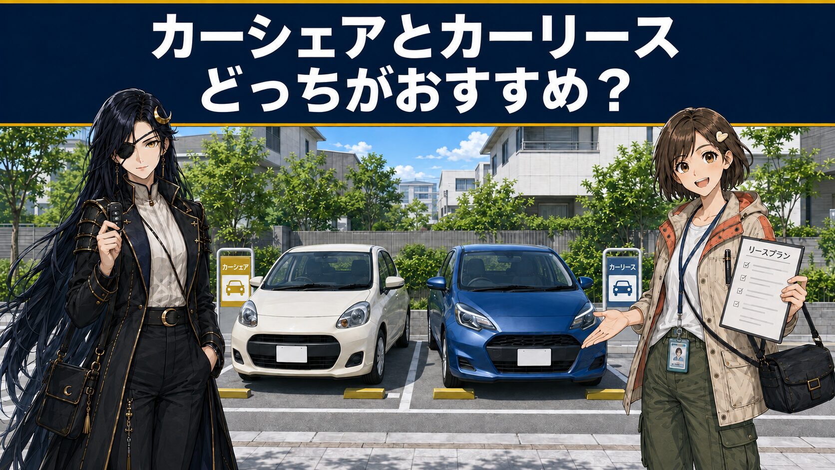 仙台でカーシェアとカーリース、どっちがおすすめ？セカンドカー代わりに比較